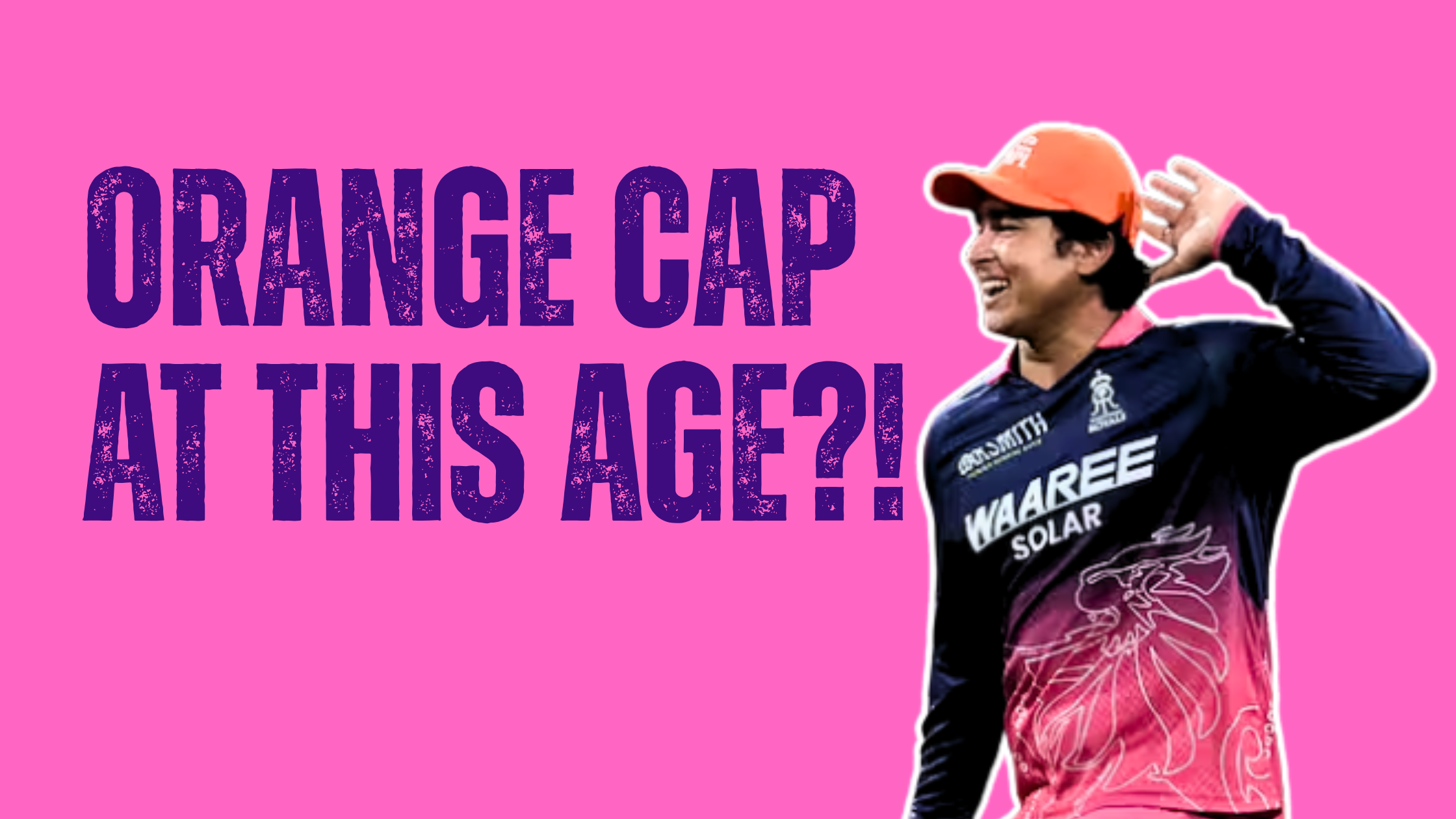 “ORANGE CAP AT THIS AGE?!” — Vaibhav Suryavanshi’s IPL Takeover Leaves Veterans Stunned