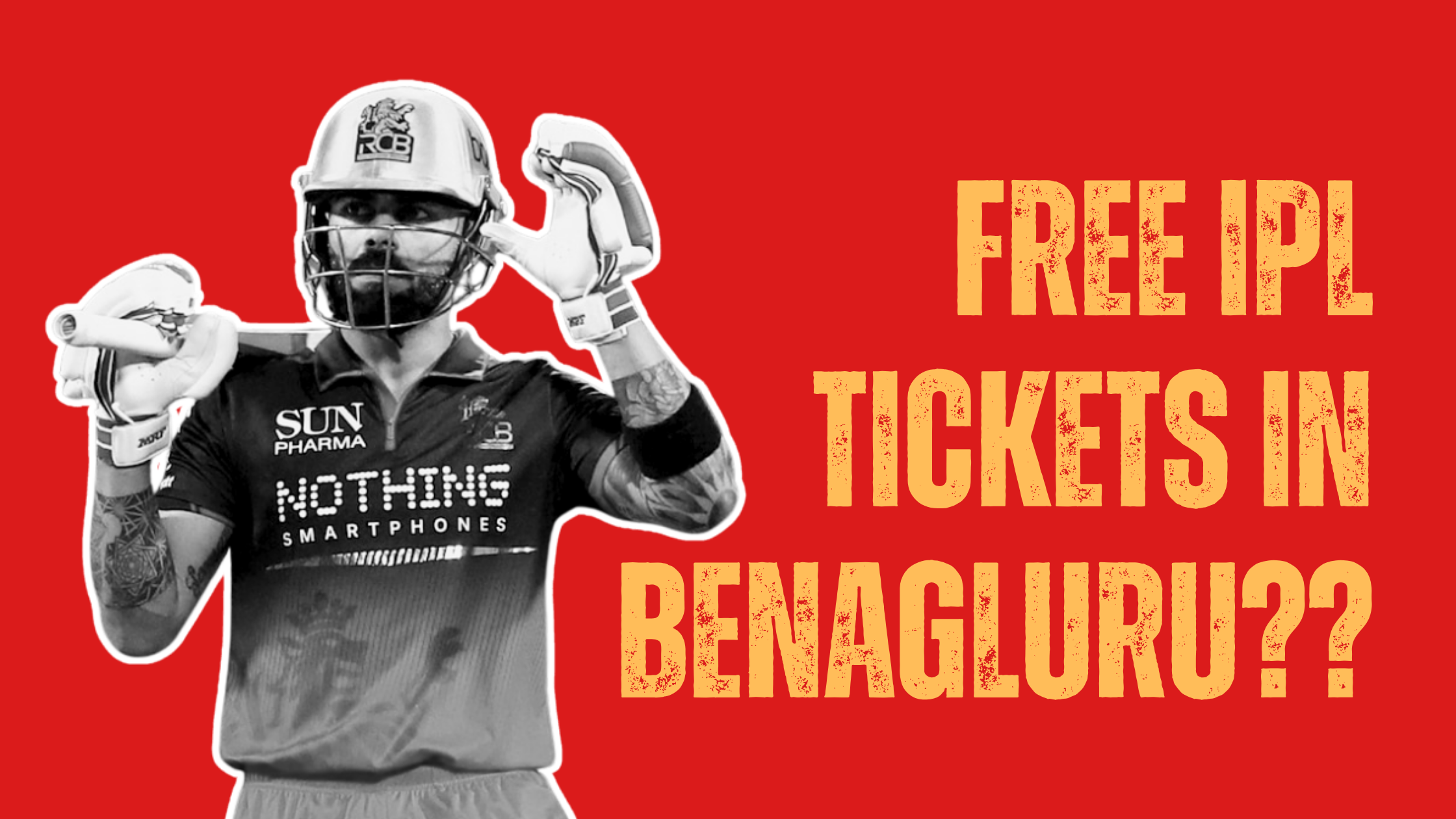 You Paid ₹10,000 for an RCB Ticket. Your MLA Got His for FREE. And the Karnataka Govt Called It "LESS Interference."