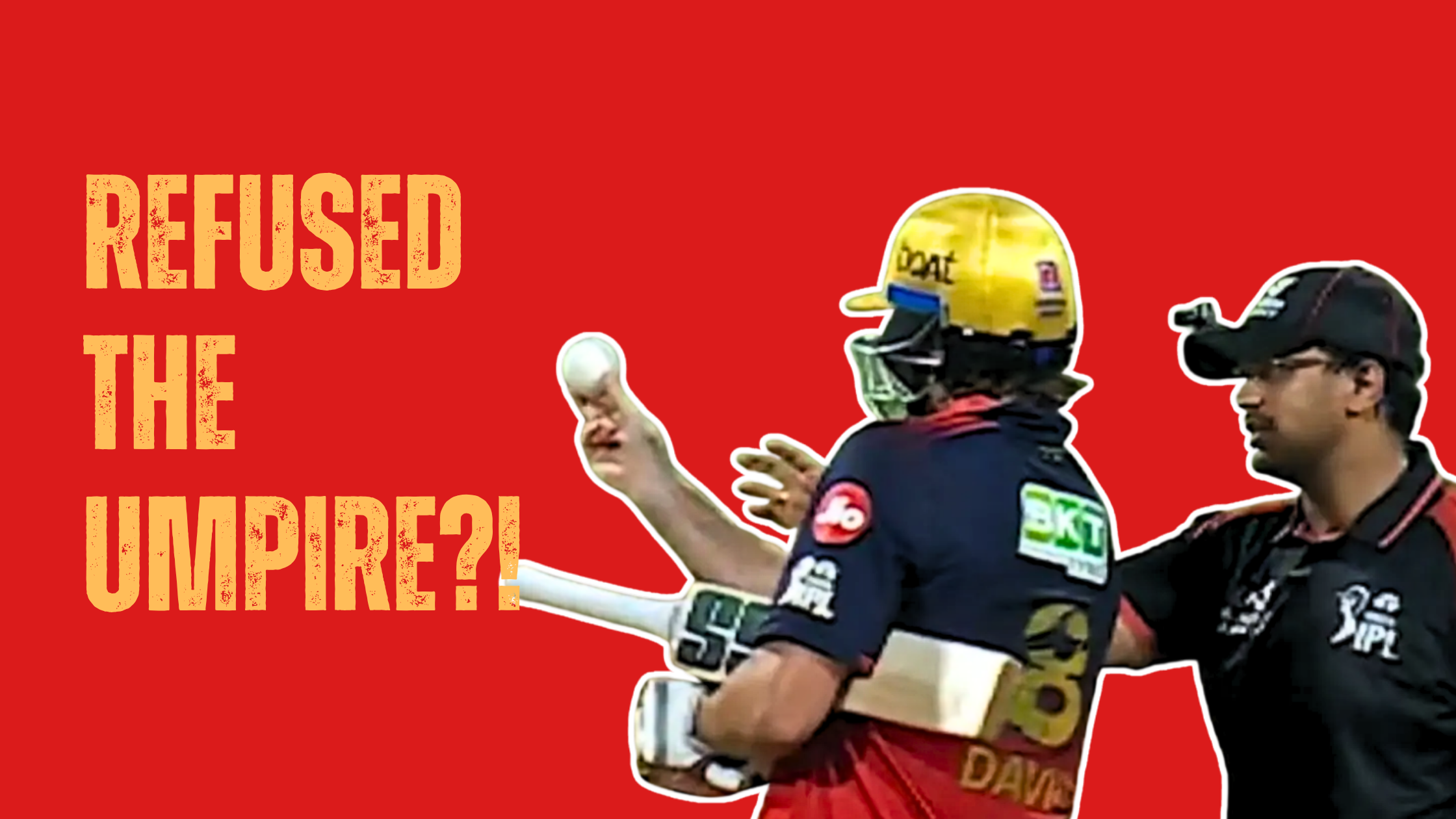 “REFUSED THE UMPIRE?!” — Tim David’s SHOCK Move Sparks IPL 2026 CONTROVERSY